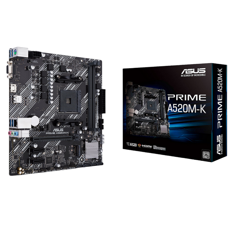 MB AM4 Asus PRIME A520M-K mATX