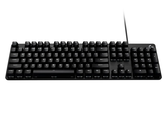 Gaming Keyboard Logitech G413 SE, Mechanical, Tactile SW, Aluminum, PBT keycaps, Backlight (White), 1.8m, USB, EN, Black