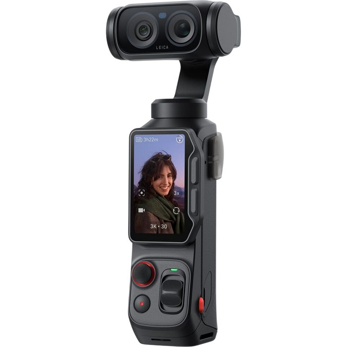 Camera Action cu Stabilizator Insta360 Luna Ultra Standard Bundle, Cosmic Black