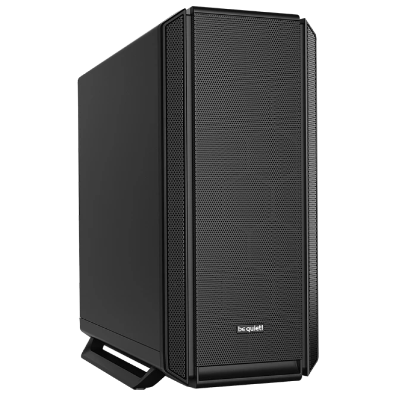 Case ATX be quiet! Silent Base 802, w/o PSU, 3x140mm, Fan controller, Iinsulation mats, Dust filters, 2xUSB3.2, 1xUSB-C, 3x3.5", 7x2.5", Black