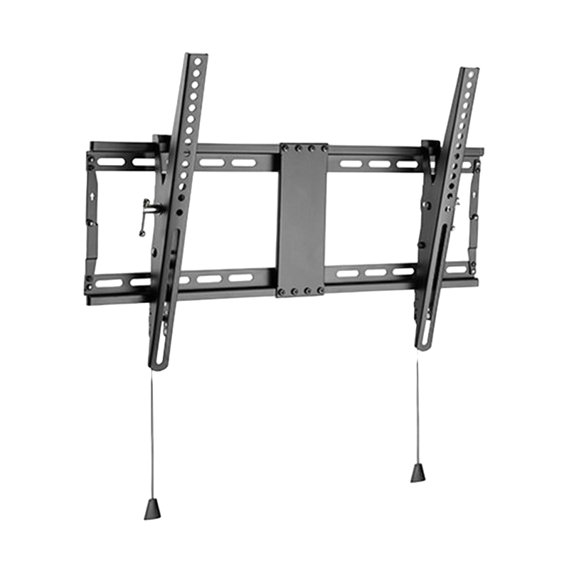 Wall Mount Gembird "WM-80T-01" Black 37"-80", 70kg, VESA:up 600x400, Wall dist:49mm, +3° ~ -12°