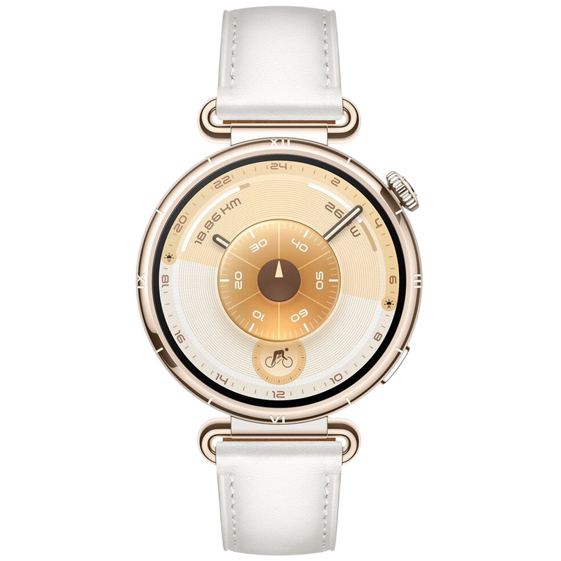 Huawei Watch GT 6 41mm White with White Composite Leather Strap