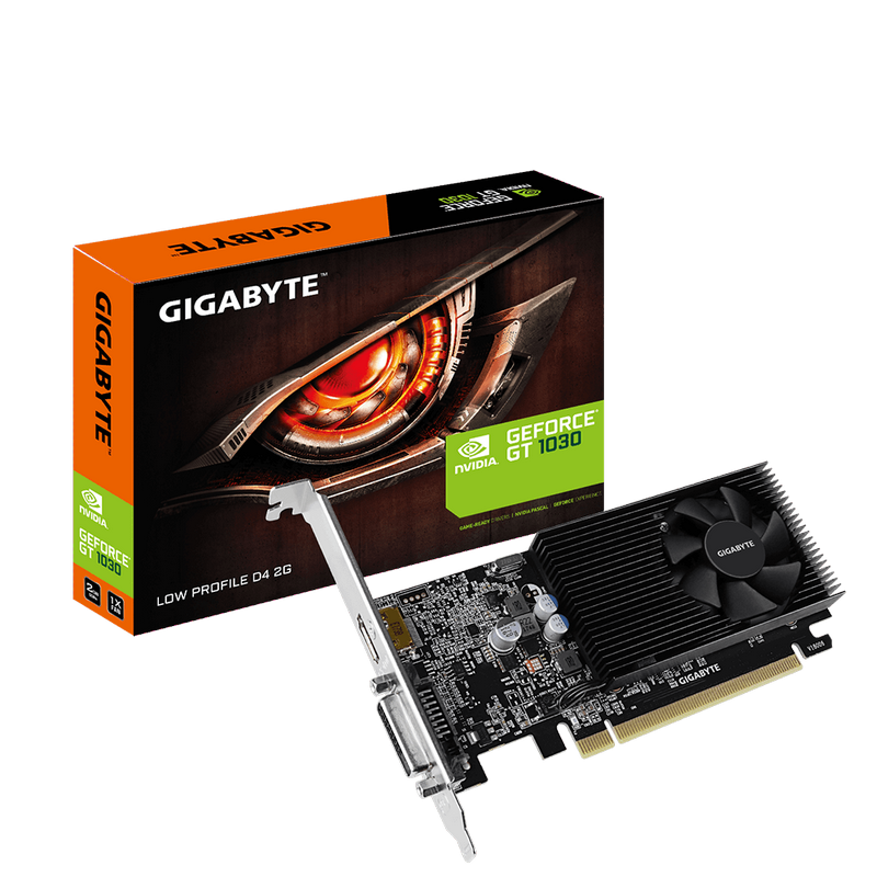 VGA Gigabyte GT1030 2GB GDDR4 Low Profile (GV-N1030D4-2GL)