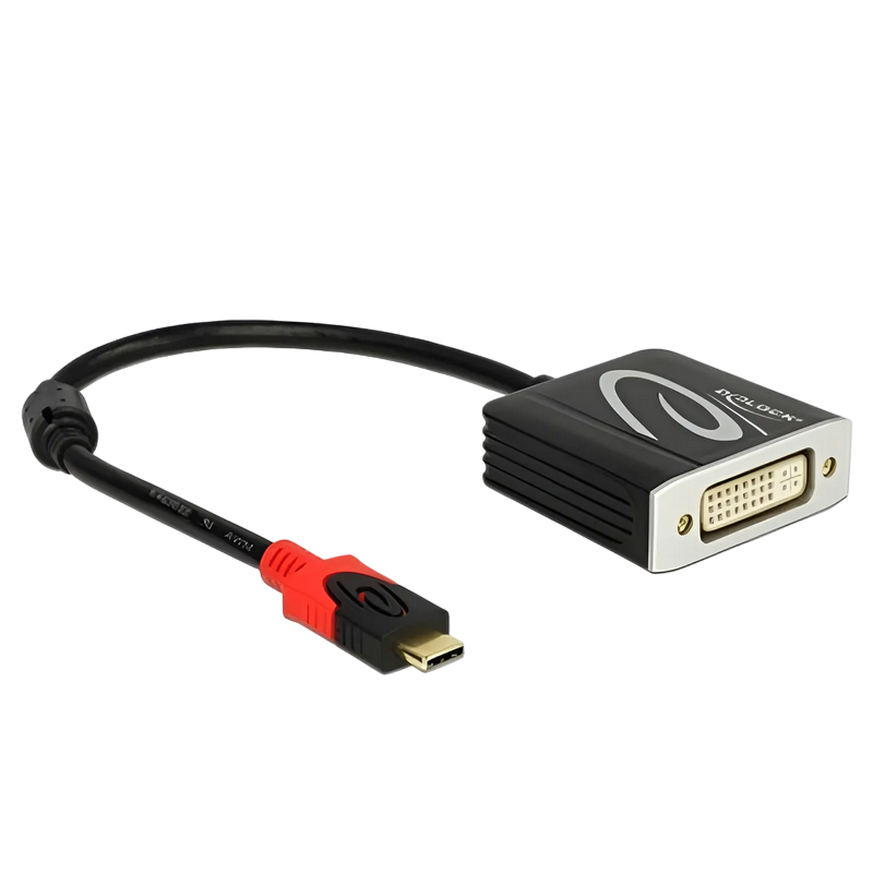 Adapter USB TYPE C to DVI FEMALE, 4KX2K 30HZ, APC-631003