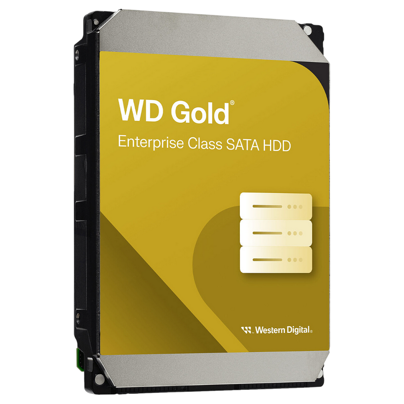 3.5" HDD 20.0TB-SATA-512MB Western Digital "Gold (WD203KRYZ)", Enterprise, CMR, 24/7, 7200rpm, 2.5M (MTBF)