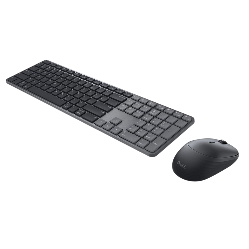 Wireless Keyboard & Mouse Dell Pro 7 Slim Keyboard and Mouse - KM726 - Russian (QWERTY)