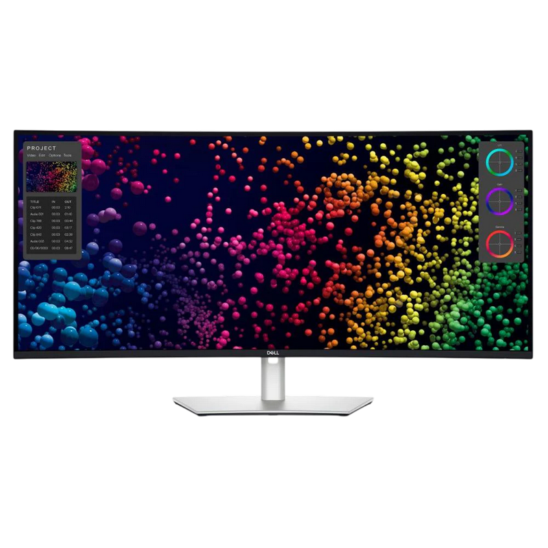 40" DELL UltraSharp U4025QW Silver, Curved-IPS, 5120x2160, 120Hz, 5ms, 600cd, CR2000:1, Thunderbolt+HDMI+DP+USB+TypeC, LAN, Spkrs