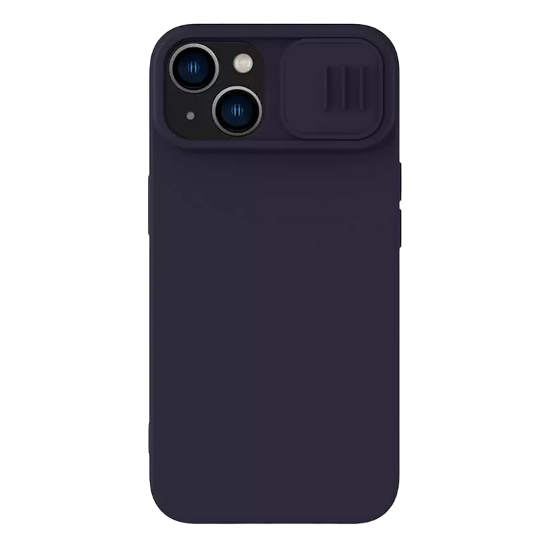 Nillkin Apple iPhone 14 Plus, CamShield Silky Silicone Case, Dark Purple