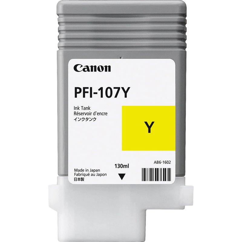 Ink Cartridge Canon PFI-107Y, yellow