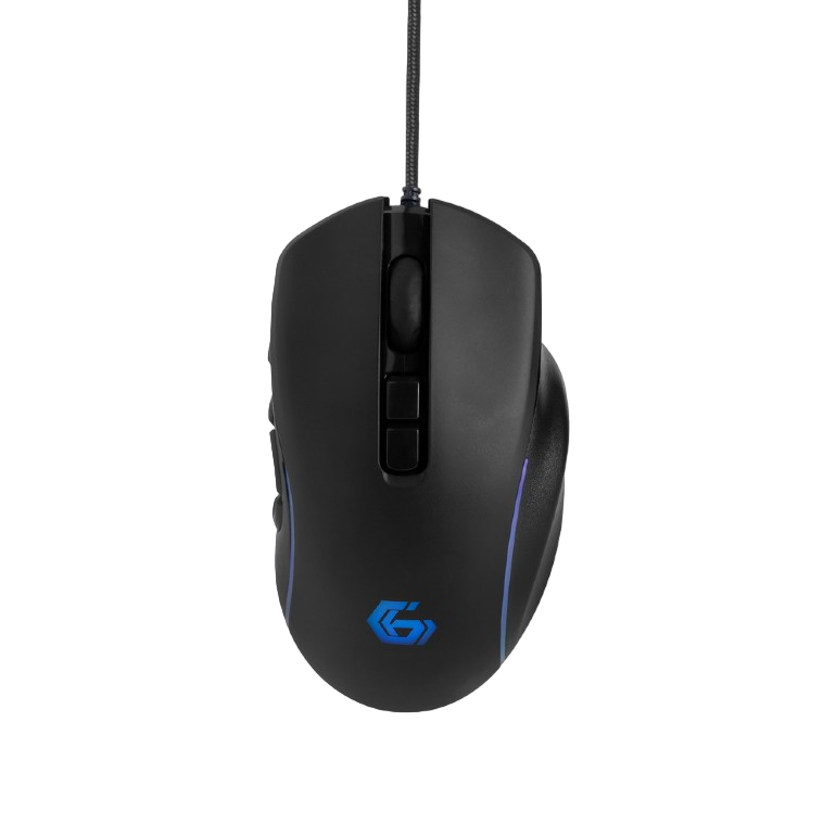Gaming Mouse GMB RAGNAR-RX500, 1000-7200 dpi, 10 buttons, 20G, Backlight, Programmable, 145g, 1.8m