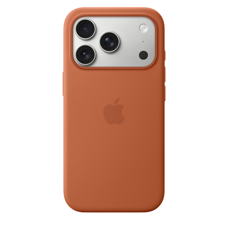 iPhone 17 Pro Silicone Case with MagSafe,Terra Cotta, ModelA3559