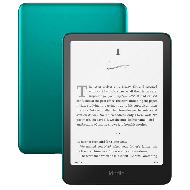 Amazon Kindle Paperwhite 7" (12th Gen) (2024),32GB Metallic Jade Signature Edition