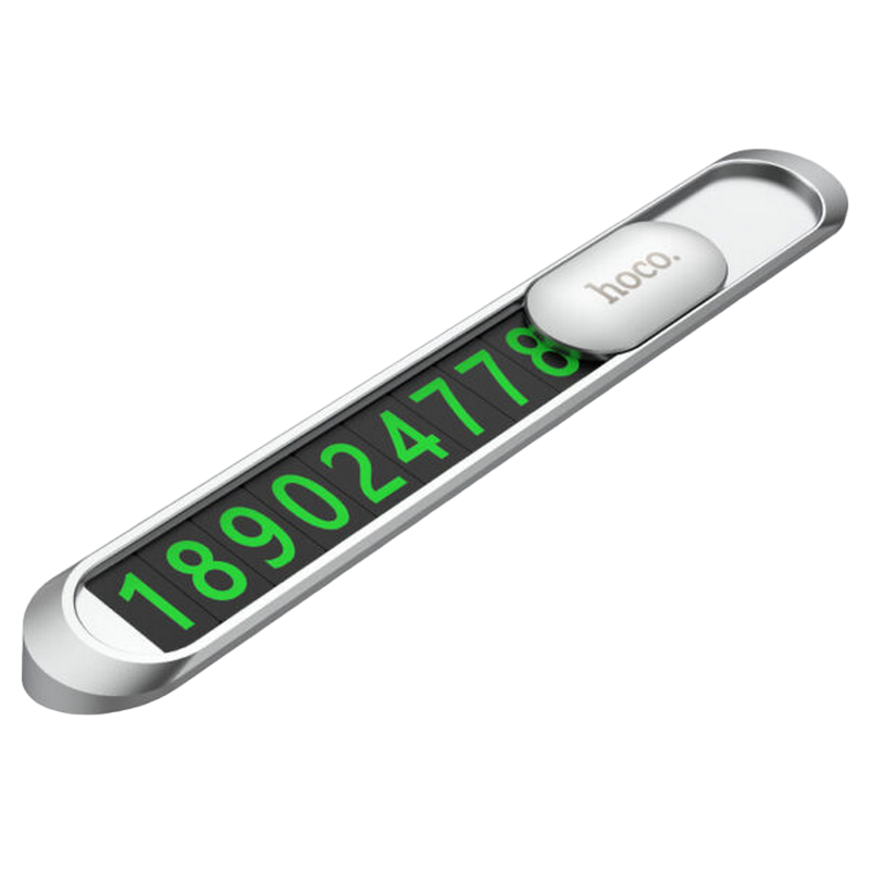 Hoco PH41 Promise metal hidden stop sign, Silver