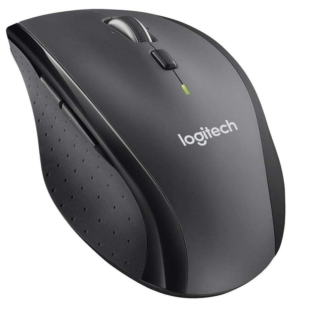 Wireless Mouse Logitech M705, Laser, 1000 dpi, 5 buttons, Ergonomic, 135g., Hyper Scroll, Tilt scroll, 2xAA, Unifying, 2,4Ghz, Black