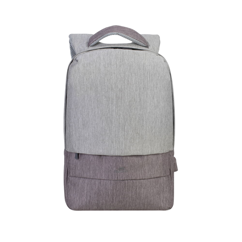 Backpack Rivacase 7562, for Laptop 15,6" & City bags, Gray/Mocha