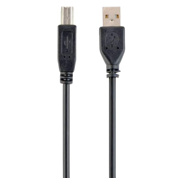Cable USB, AM/BM, 1.0 m, USB2.0 Cablexpert, CCP-USB2-AMBM-1M