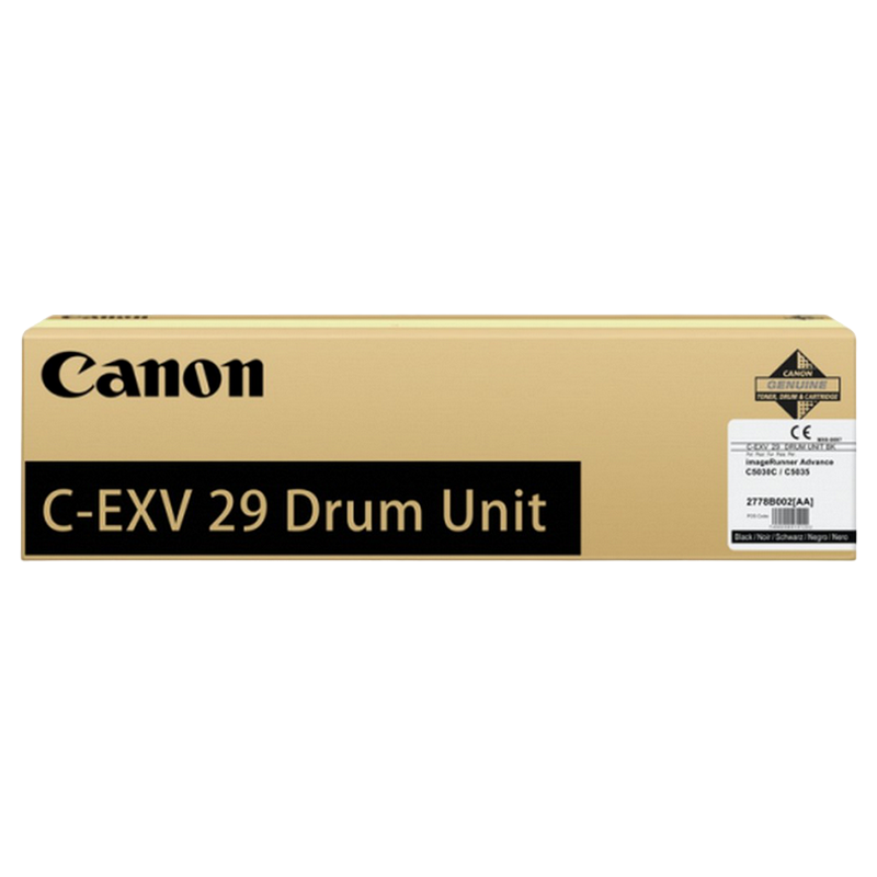 Drum Unit Black, for Canon iRAdv C5030/5035, 2778B003AA
