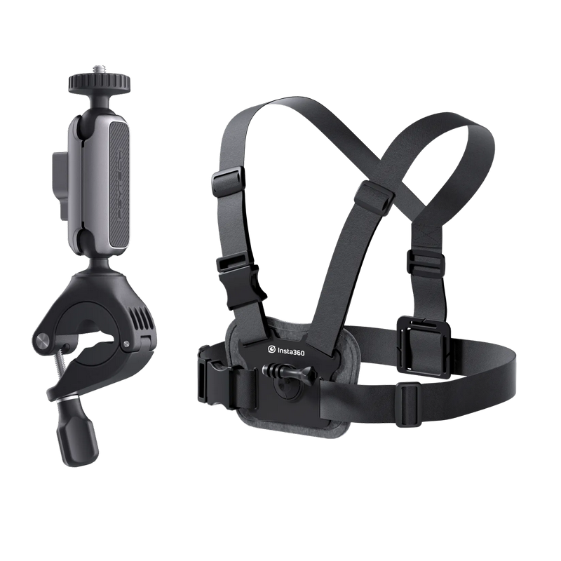 Insta360 Suport pe Volan + Piept Bike Bundle V2 CINSAAVN,Black