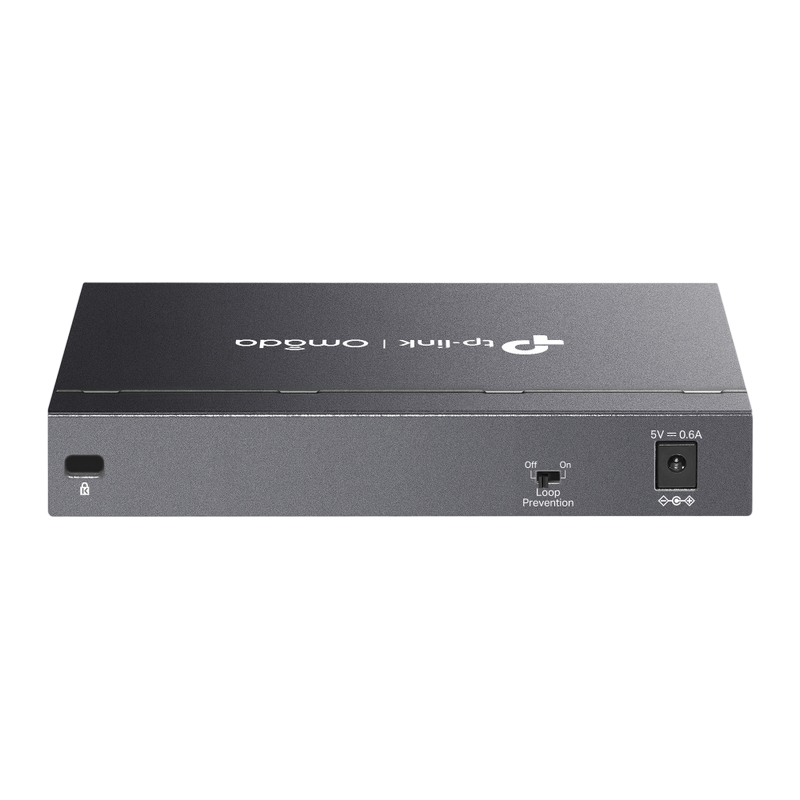 .8-port 10/100/1000Mbps Switch TP-LINK "DS108G", Loop Prevention, QoS, steel case