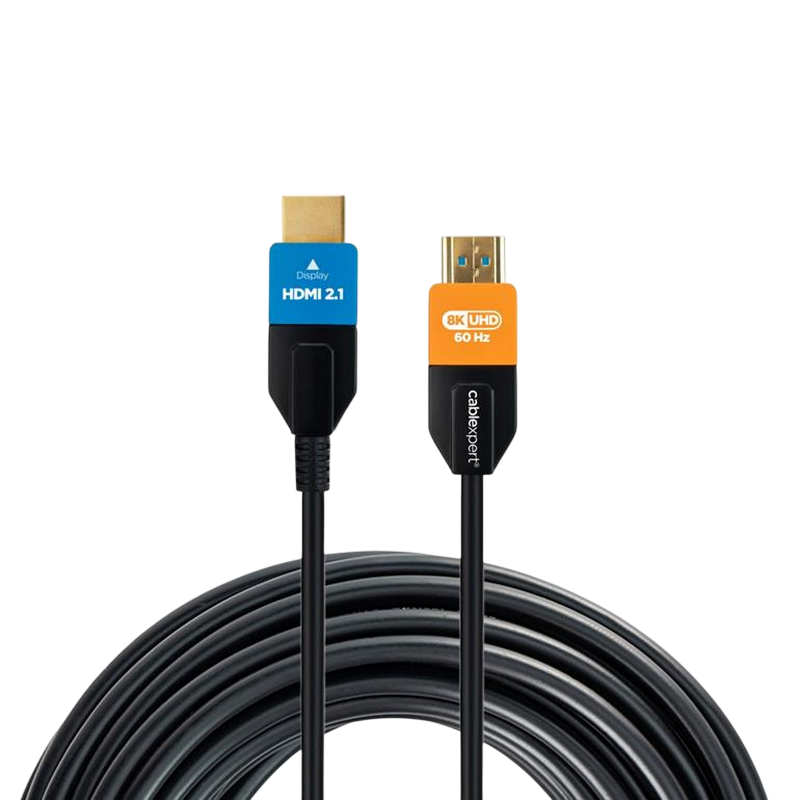 Cable HDMI to HDMI Active Optical 20.0m Cablexpert, 8K UHD at 60Hz, CC-HDMI8K-AOC-20M