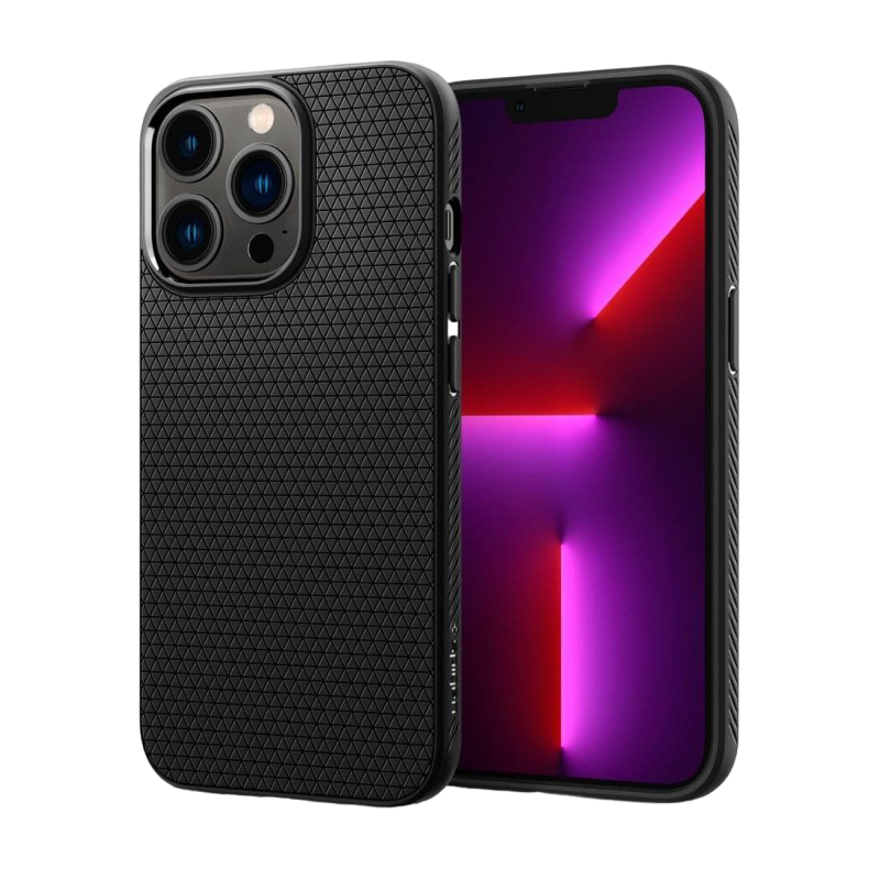 Spigen iPhone 13 Pro, Liquid Air, Matte Black