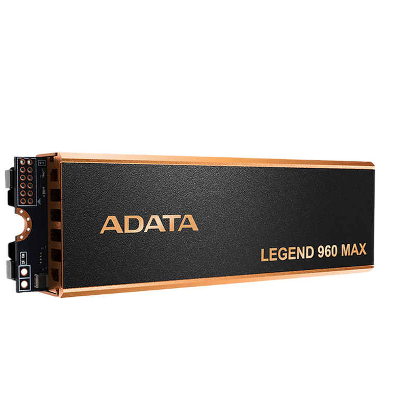 .M.2 NVMe SSD 4.0TB ADATA LEGEND 960 MAX [PCIe 4.0 x4, R/W:7400/6800MB/s, 700K/550K IOPS, 3.12PB TBW, SM2264, 3D-NAND TLC]