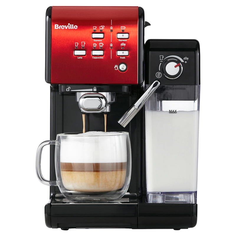 Coffee Maker Espresso Breville Prima Latte II Red VCF109X-01