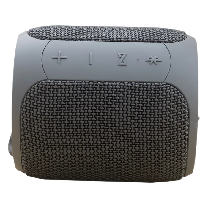 Portable Speaker X-music Mini Q08S, Grey, waterproof IP67, TWS, 2500mAh, 16W, AUX, Type-C