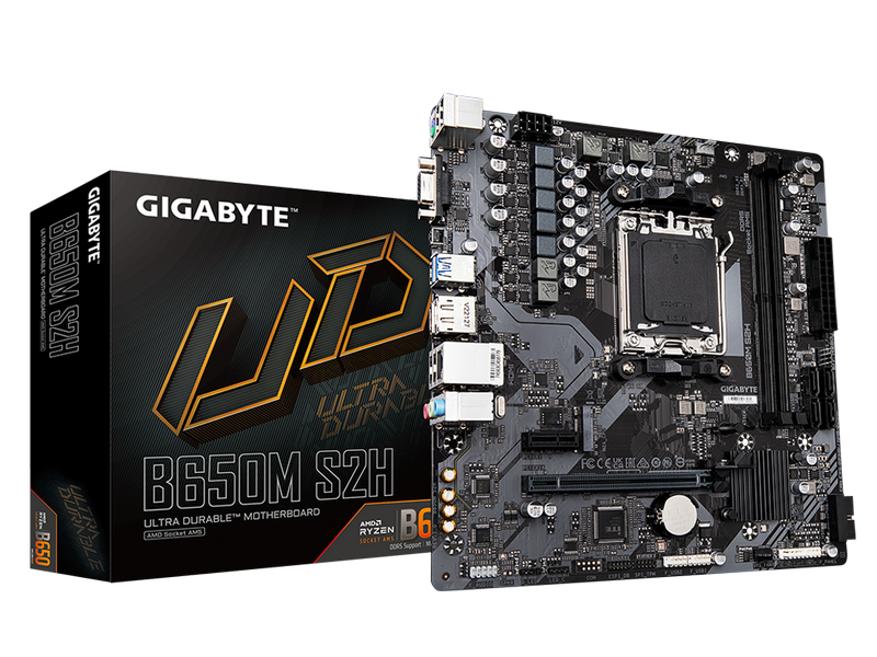 MB AM5 Gigabyte B650M S2H mATX