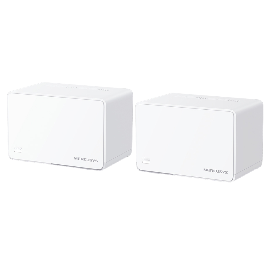 Whole-Home Mesh Dual Band Wi-Fi 6 System MERCUSYS, "Halo H80X(2-pack)", 3000Mbps, MU-MIMO,Gbit Ports