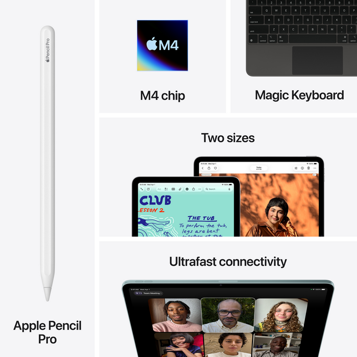 Tablet Apple 11-inch iPad Air 2026 Wi-Fi 128Gb Blue (MH314QA/A)
