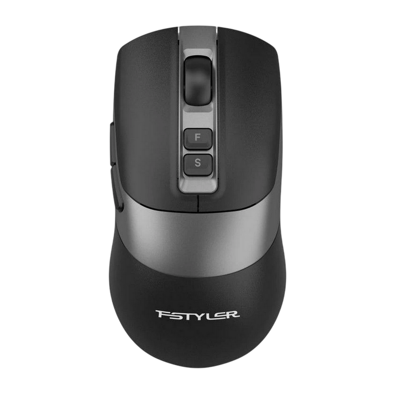 Wireless Mouse A4Tech FG50S Plus, Fstyler 2.4G Optical With Silent Button , Black