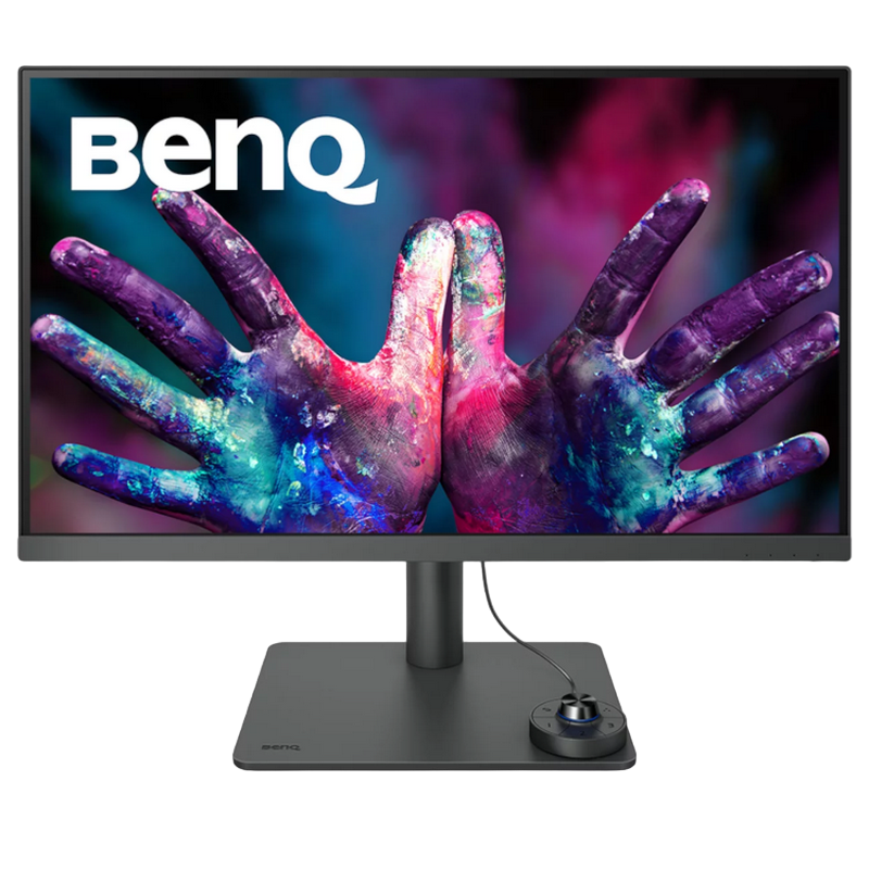 27" BenQ PD2705U,Black,IPS,3840x2160,60Hz,5ms,350cd,HDR, HDMI+DP+USB+TypeC,KVM,Spkrs,Pivot
