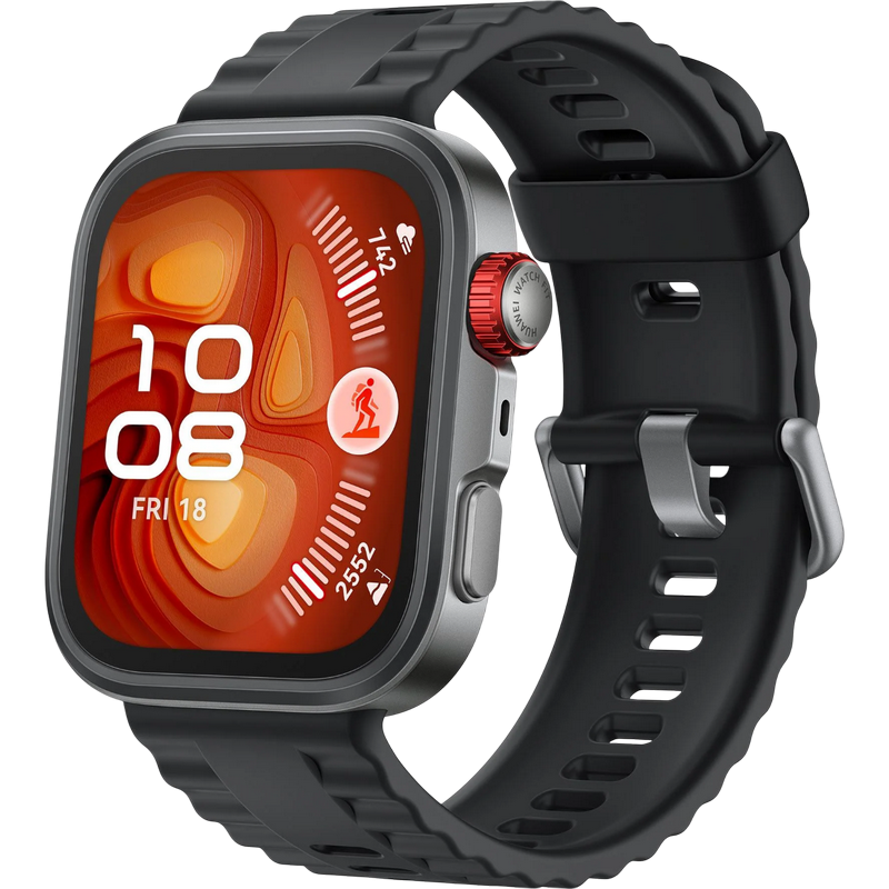 Huawei Watch Fit 4 Pro Titanium Black with Fluoroelastomer Strap