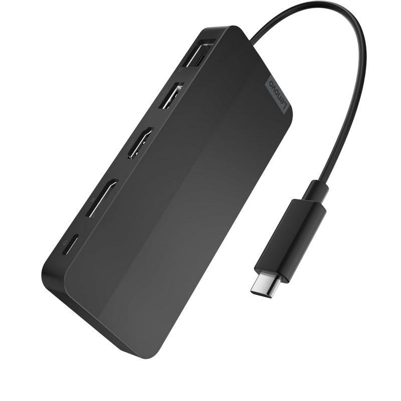 Lenovo USB-C Dual Display Travel Dock with 100W Adapter (40B90100EU)