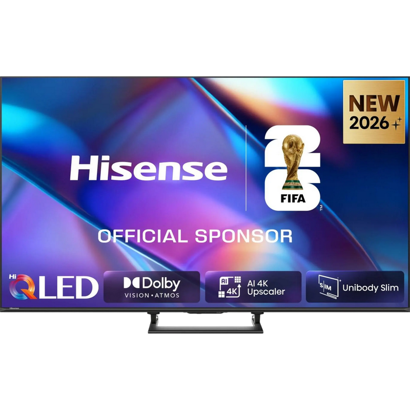 55" LED SMART TV Hisense 55A7S, QLED, 4K UHD, VIDAA OS, Black
