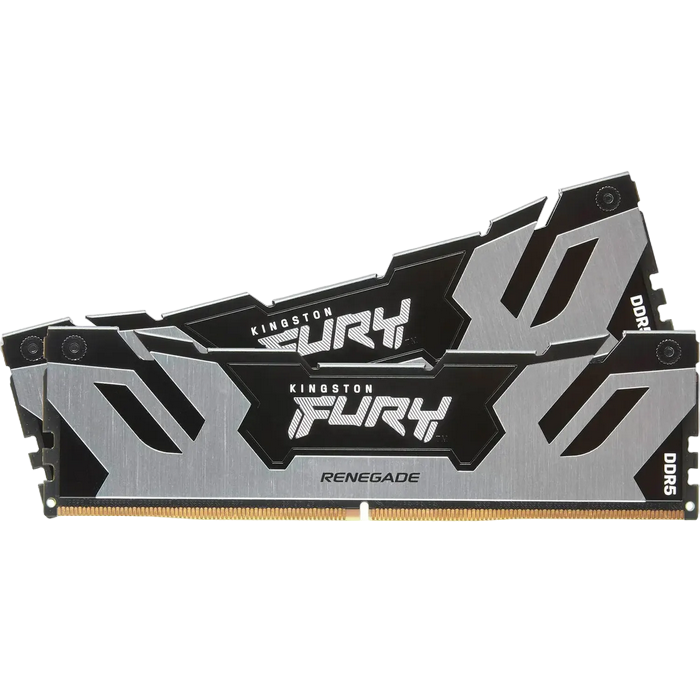32GB DDR5-6400MHz Kingston FURY Renegade (Kit of 2x16GB) (KF564C32RSK2-32), CL32-39, 1.4V, Silver