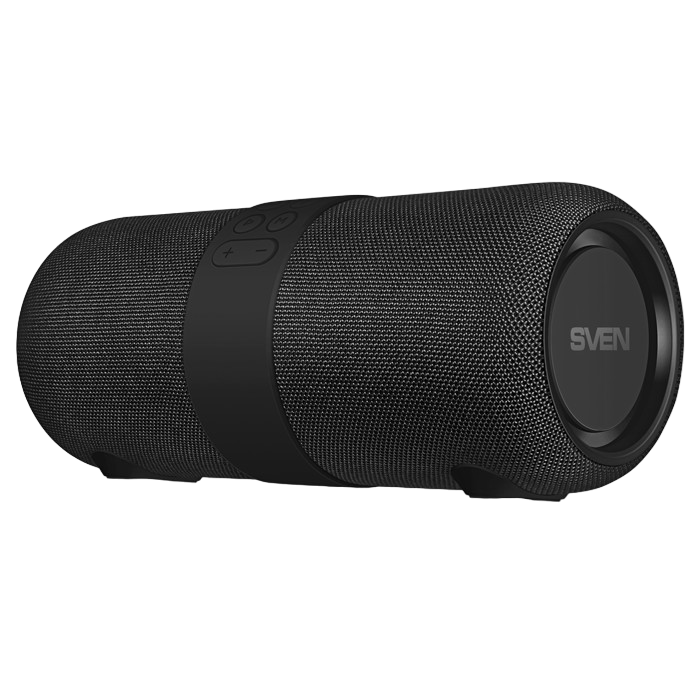 Speakers SVEN "PS-340" 24W, Waterproof (IPx6), TWS, Bluetooth, FM, USB, 3600mA*h, Black