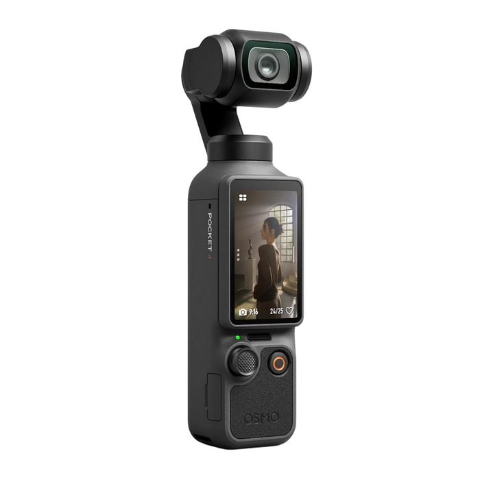 Camera Action cu stabilizator DJI Osmo Pocket 4 Standard Combo, Black