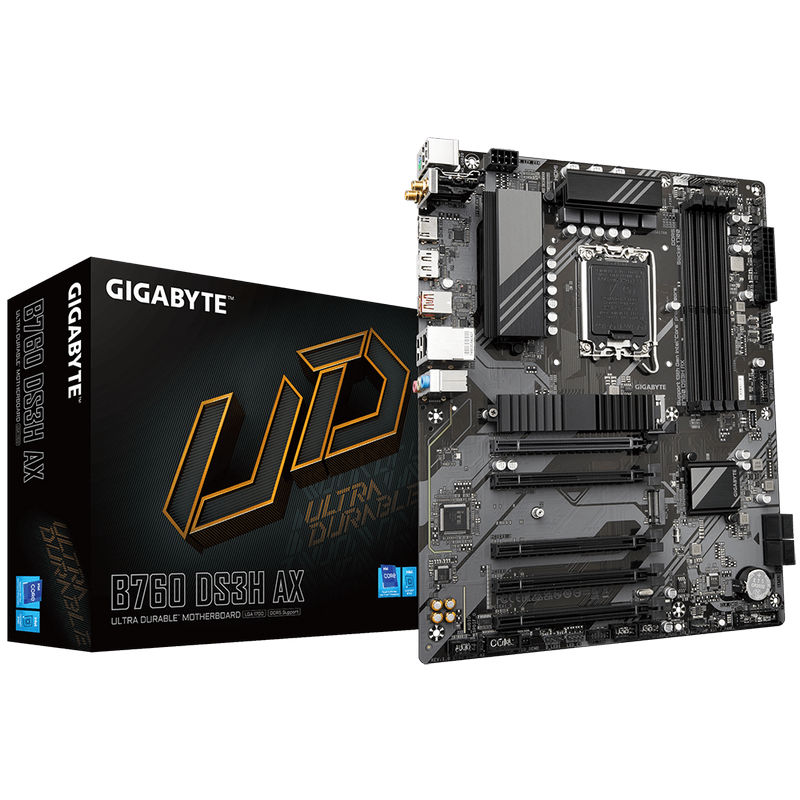 MB S1700 Gigabyte B760 DS3H AX ATX