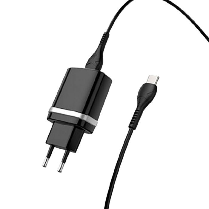 XPower travel adapter, Fast Charge QC3.0, 1USB Black