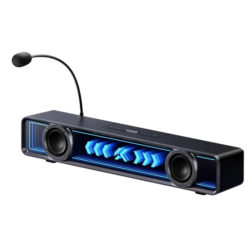 Gaming Soundbar & Subwoofer MCHOSE K20 Pro, Black