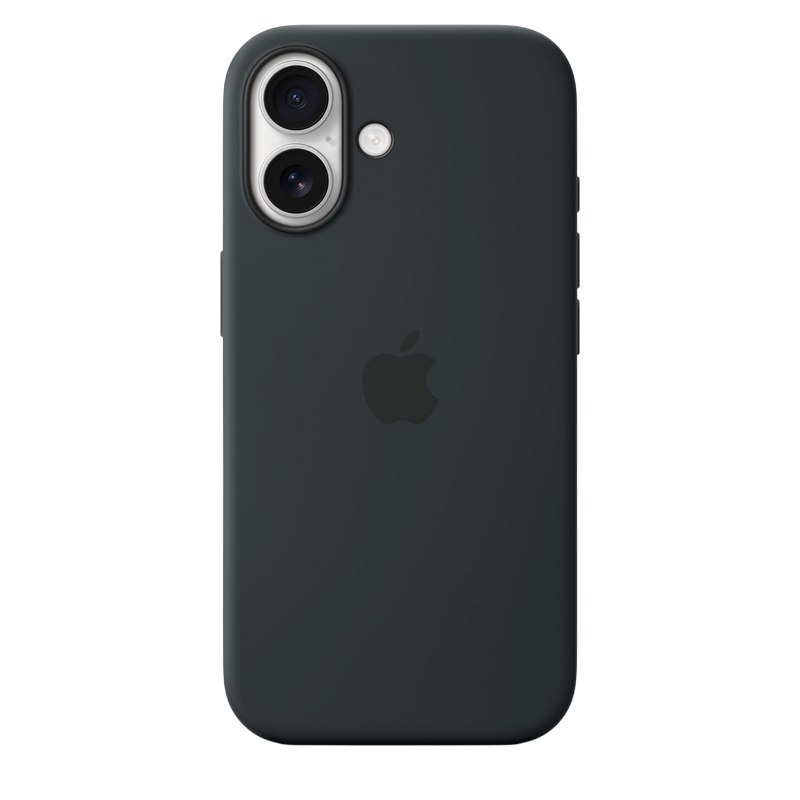 iPhone 17 Silicone Case with MagSafe-Black,ModelA3558