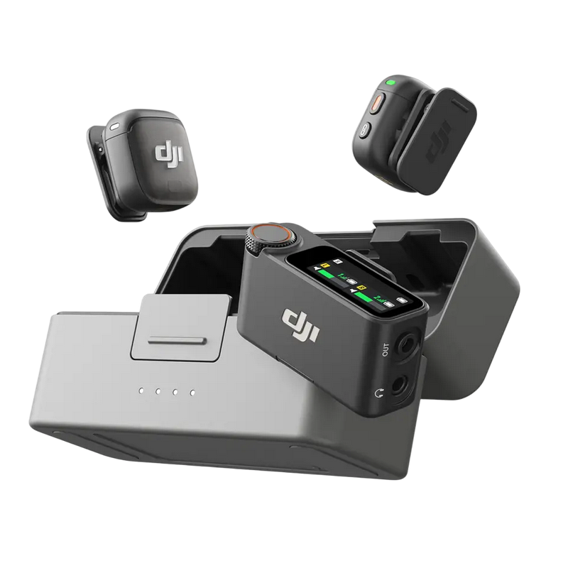 DJI Mic 3 (2 TX + 1 RX + Charging Case)