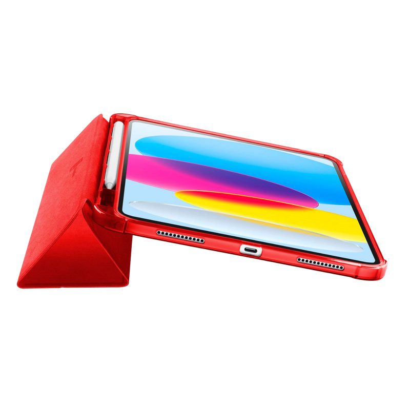Cellular Apple iPad 10.9 2022, Stand Case, Red