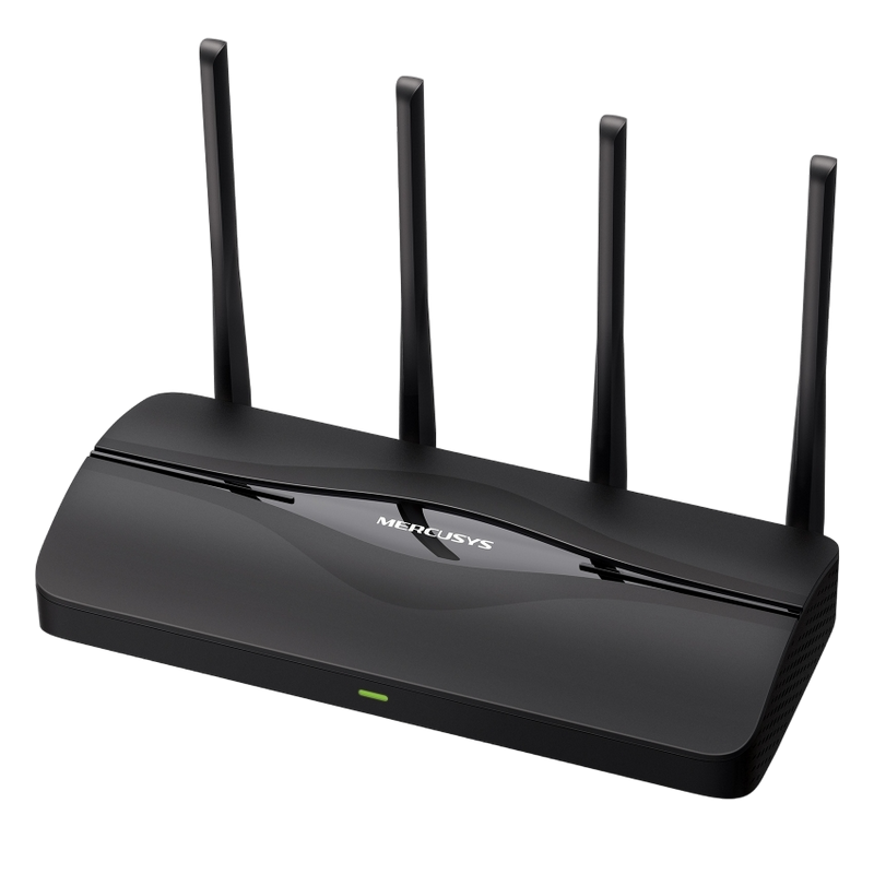 Wi-Fi 7 Dual Band MERCUSYS Router, "MR27BE", 3600Mbps, OFDMA, MLO, 1x2.5G WAN, 1x2.5G LAN, 2xGbit LAN, EasyMesh