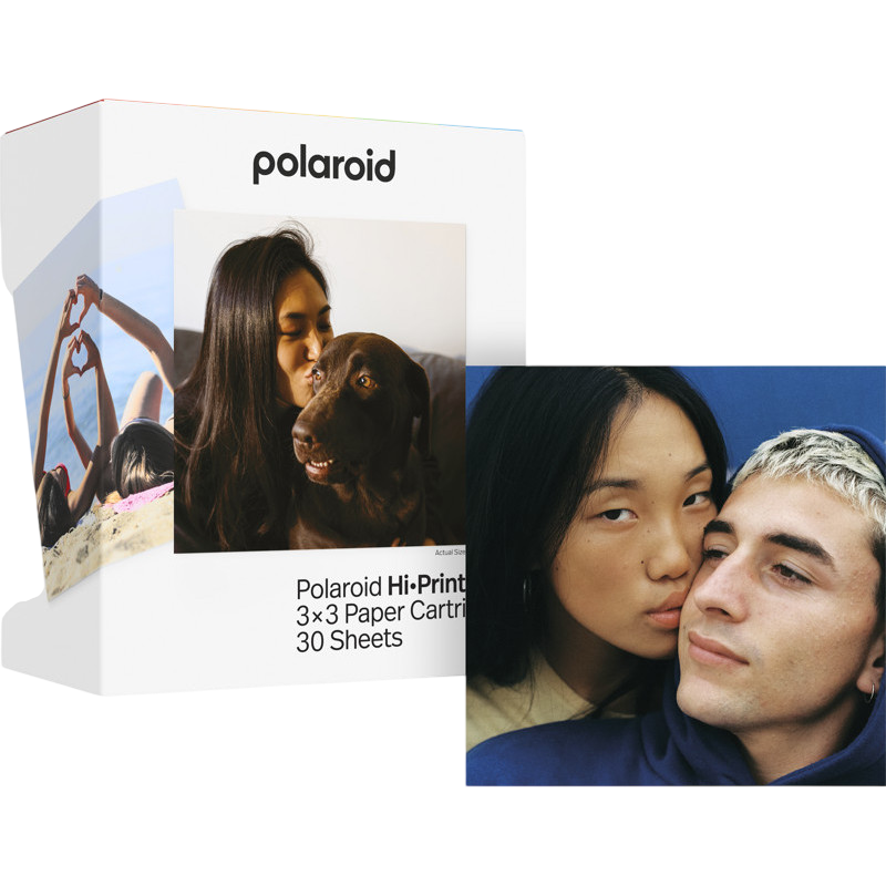 Polaroid Hi-Print 3x3 Paper Cartridge - 30 Sheets