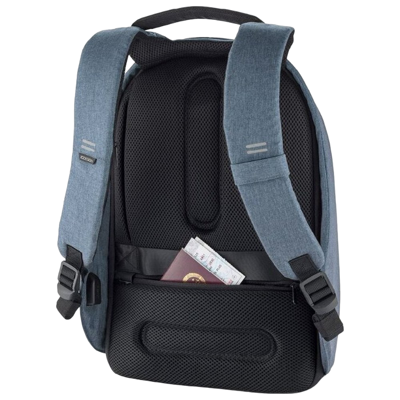 13.3" Bobby Hero Small anti-theft backpack, Light Blue, P705.709