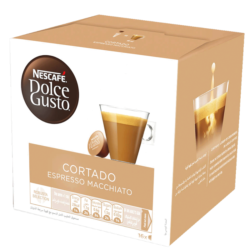 Cafea Nescafe Dolce Gusto Cortado 100.8g (16cap)