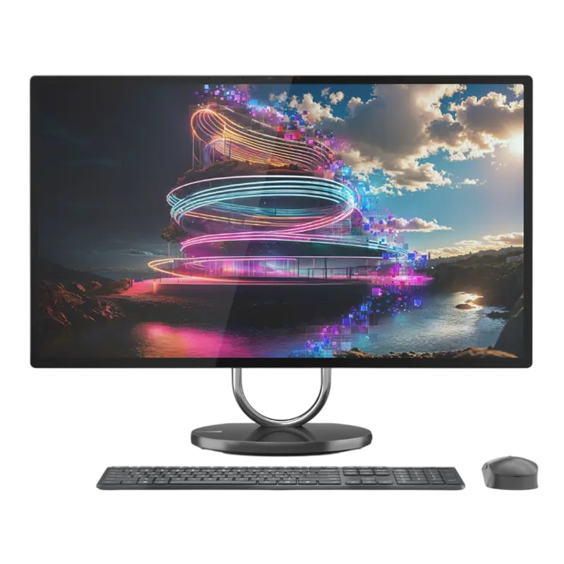 Lenovo AIO Yoga 32ILL10 (31,5" UHD IPS 495nits Core Ultra 7 258V 2.2-4.8GHz, 32GB, 1TB SSD, Ultraslim Wireless KB&MS, Wireless Charger, Win 11 Pro)